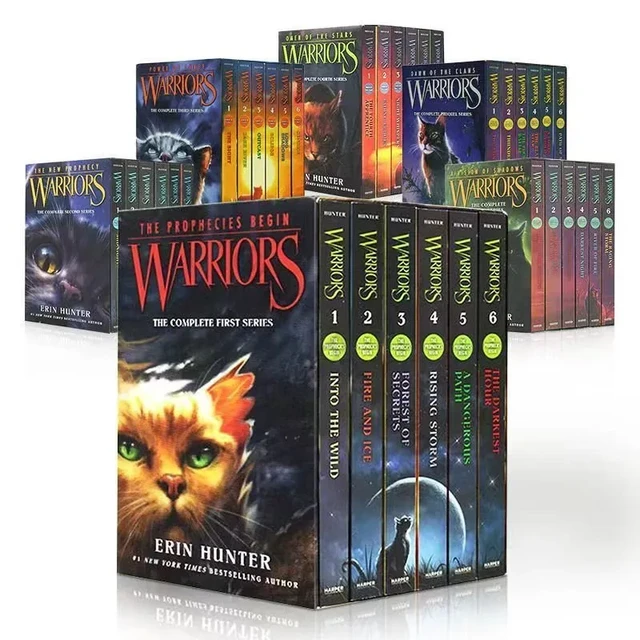 36 Books Cat Warrior One, Two, Three, Four, Five and Six Parts Full English  Original Children's Book Legendary Cat Clan Warriors - AliExpress